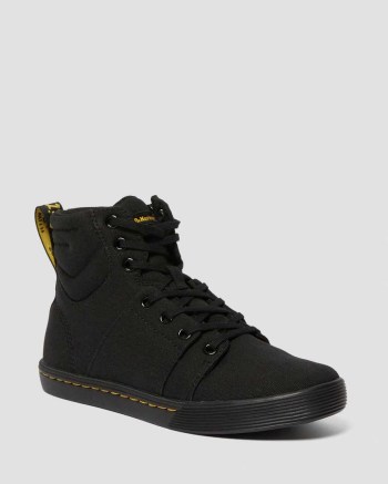 Dr Martens Rozarya Canvas Lifestyle Topanky Damske Čierne | 3715-EVXAG